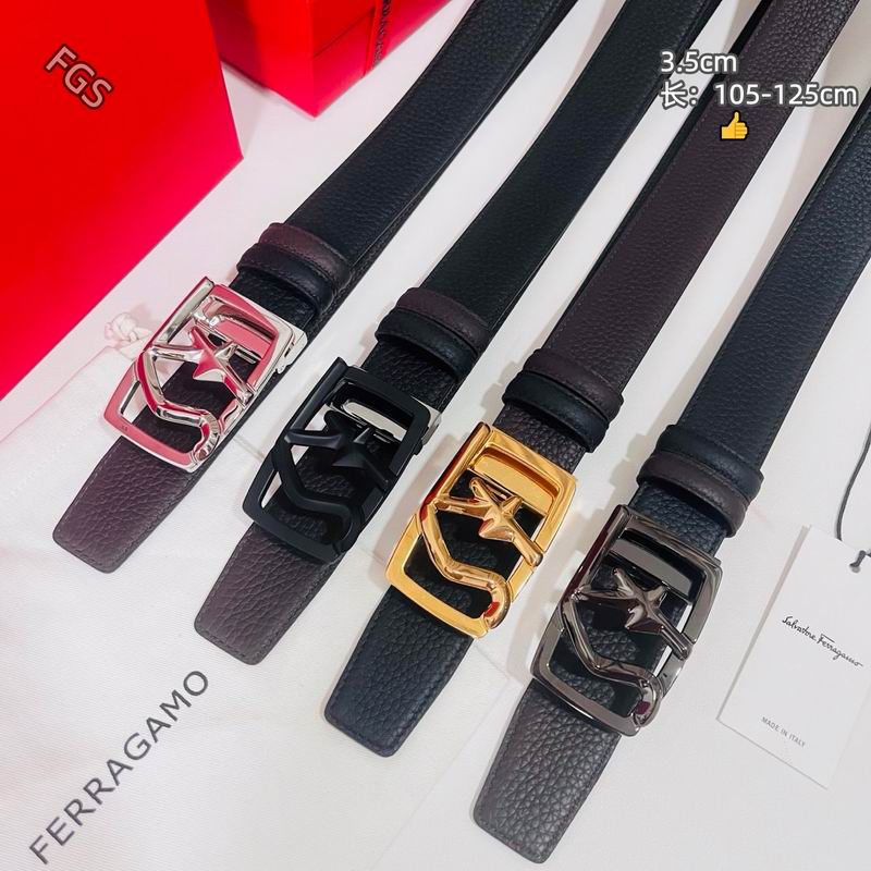 Ferragamo belt 35mmX105-125cm 8L269